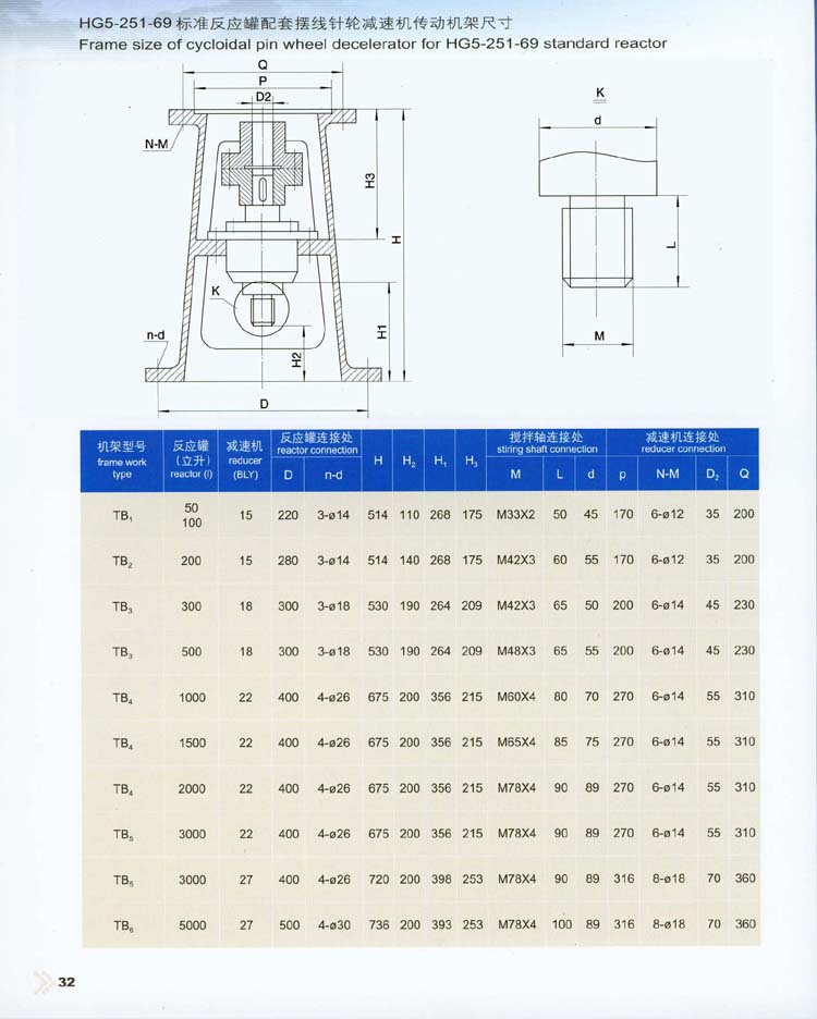 立式擺線針輪減速機(jī)配套機(jī)架