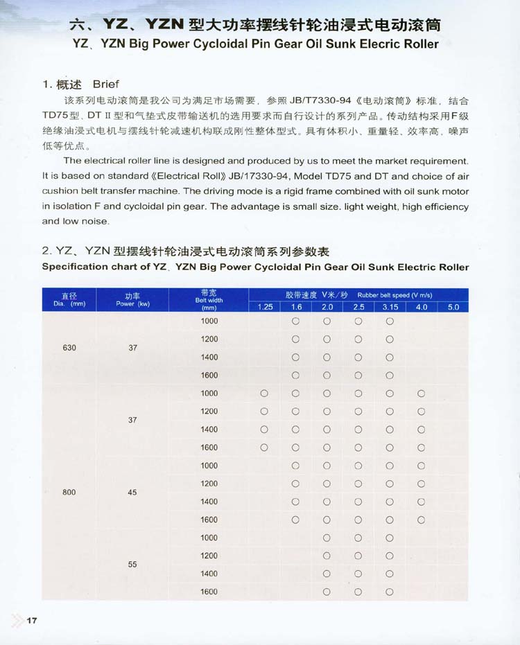 內(nèi)裝式電動滾筒